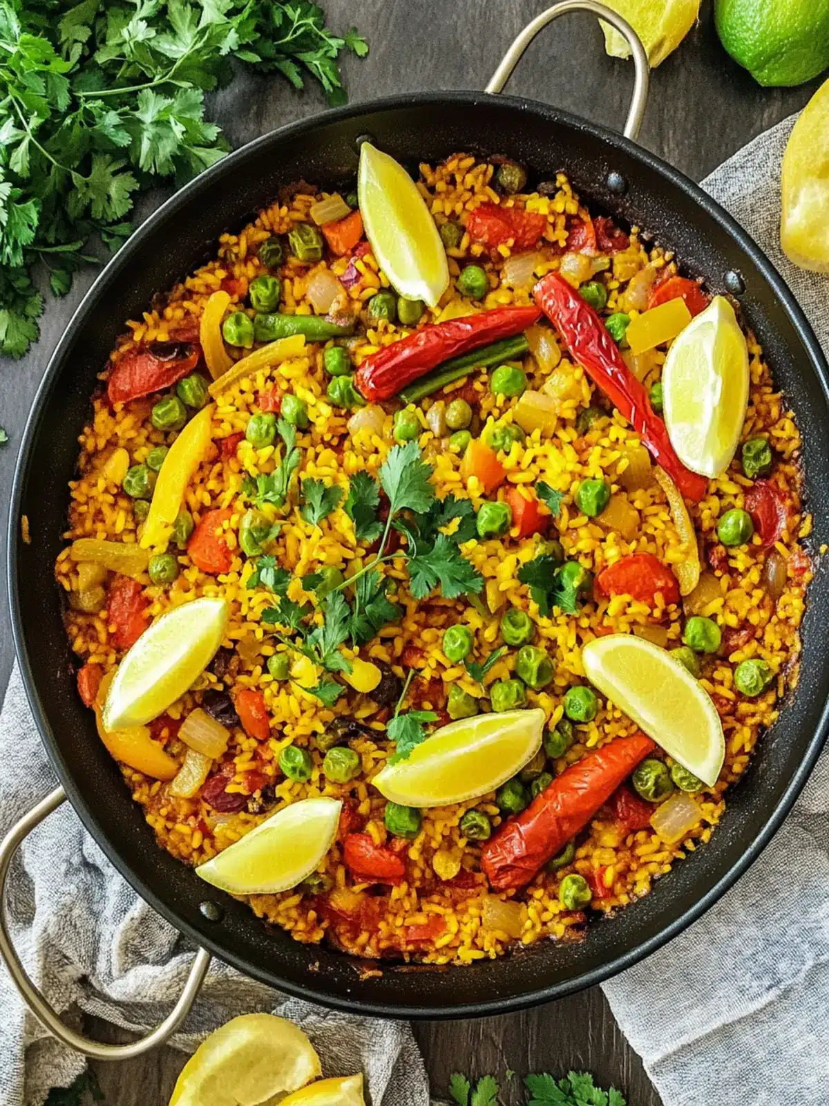 Spanish Vegetarian Paella Ready in 30 Minutes Burst of Flavor 4 Spanish Vegetarian Paella (Ready in 30 minutes!)