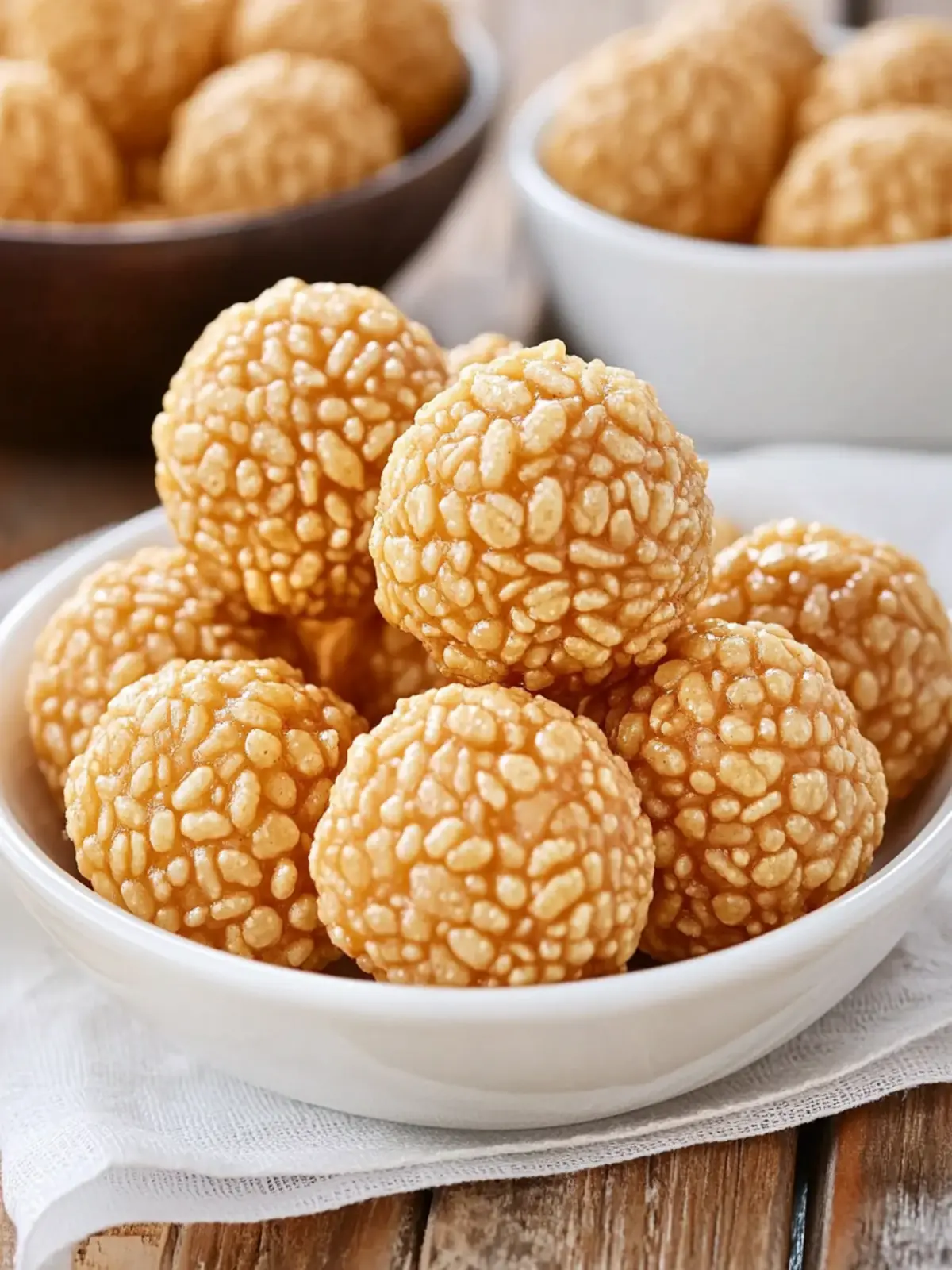 Craft Irresistible Easy Candy: Rice Crispy Peanut Butter Balls 4 Easy Candy Recipe: Rice Crispy Peanut Butter Balls