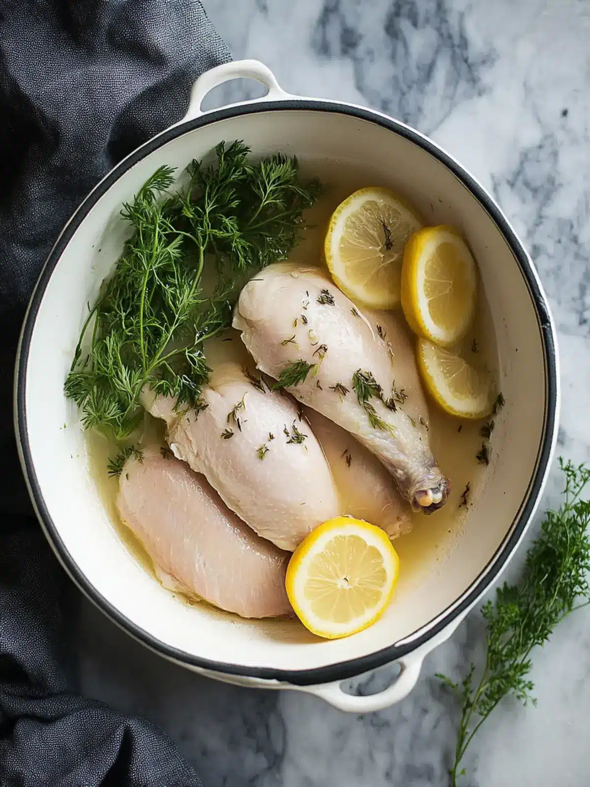 Easy Poached Chicken: Juicy Perfection for Meal Prep Lovers 3 Easy Poached Chicken