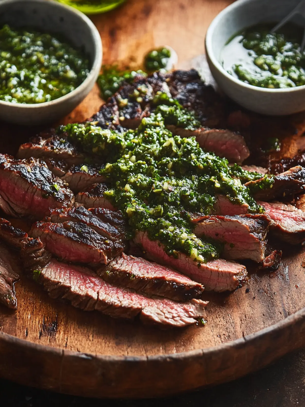 Flank Steak with Chimichurri Sauce: Elevate Your BBQ Game 3 Flank Steak with Chimichurri Sauce
