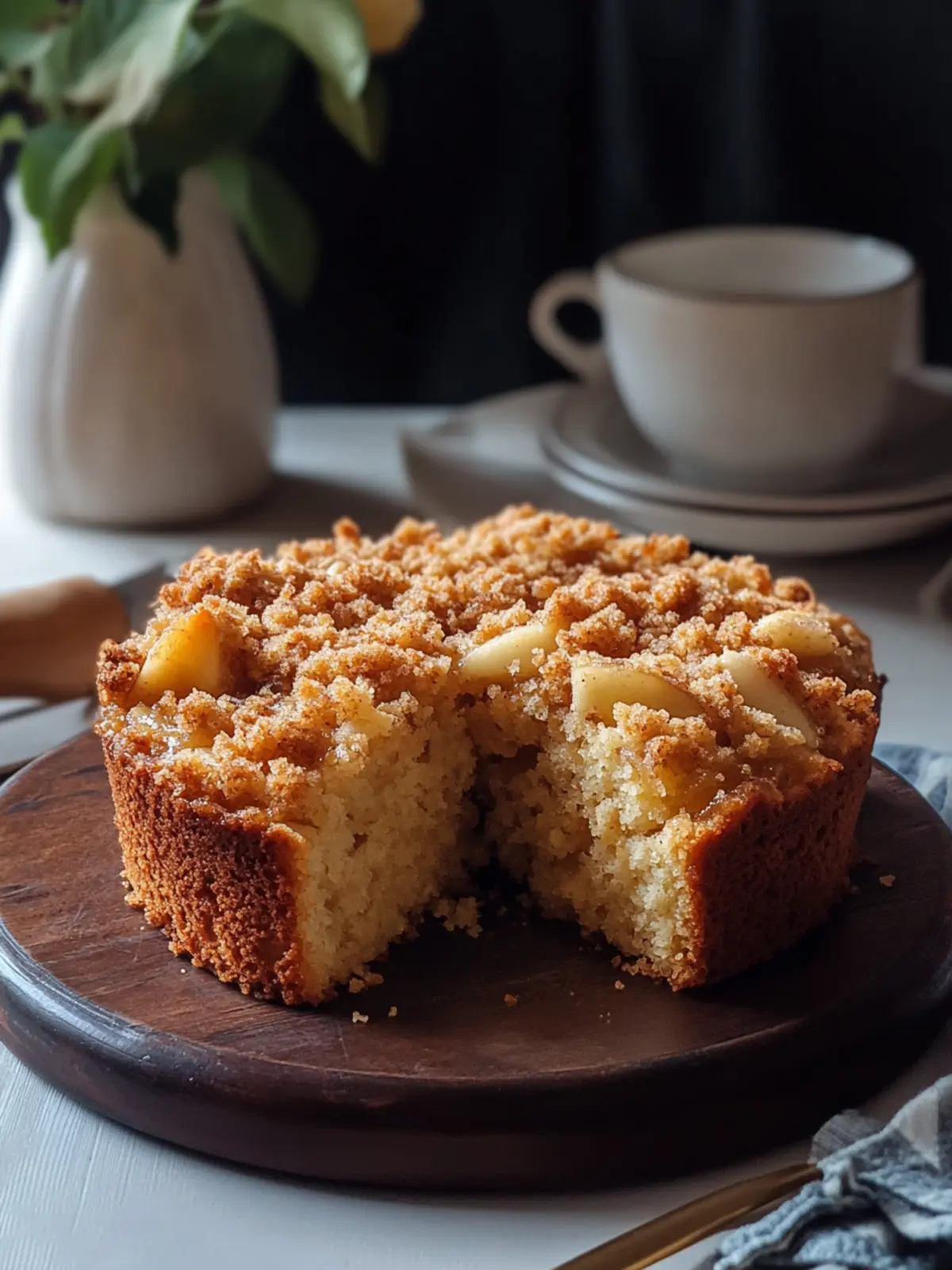 Delicious Apple Crumble Coffee Cake for Cozy Fall Mornings 4 Apple Crumble Coffee Cake