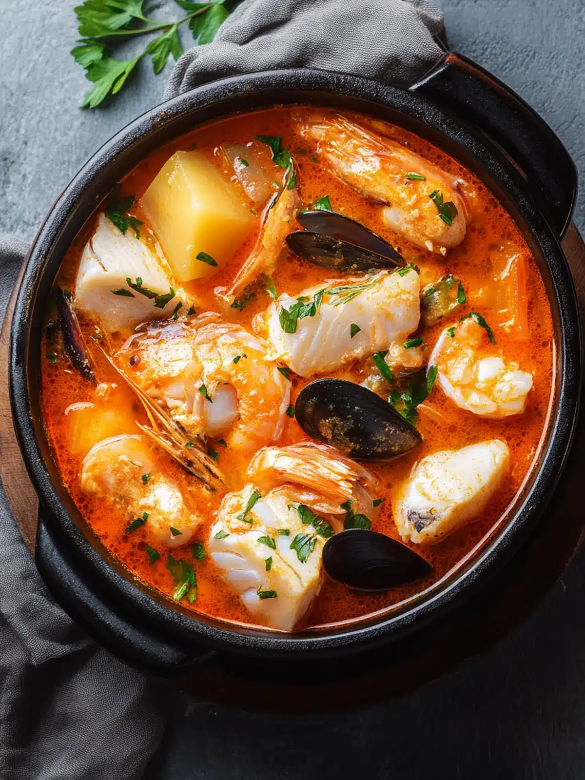 Savor Authentic French Bouillabaisse: A Seafood Delight 3 French Bouillabaisse (Fish Stew)