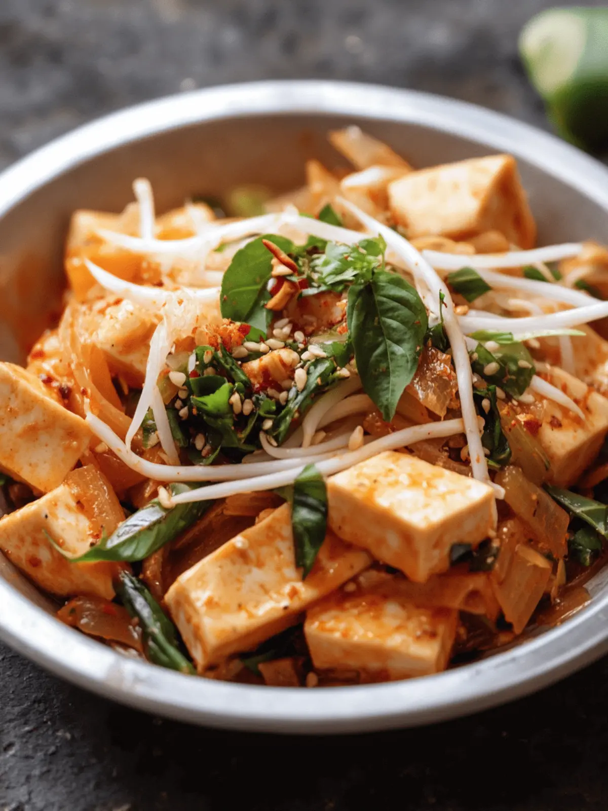Tofu Thoke: A Flavor-Packed Burmese Tofu Salad Delight 2 Tofu Thoke (Burmese Tofu Salad)