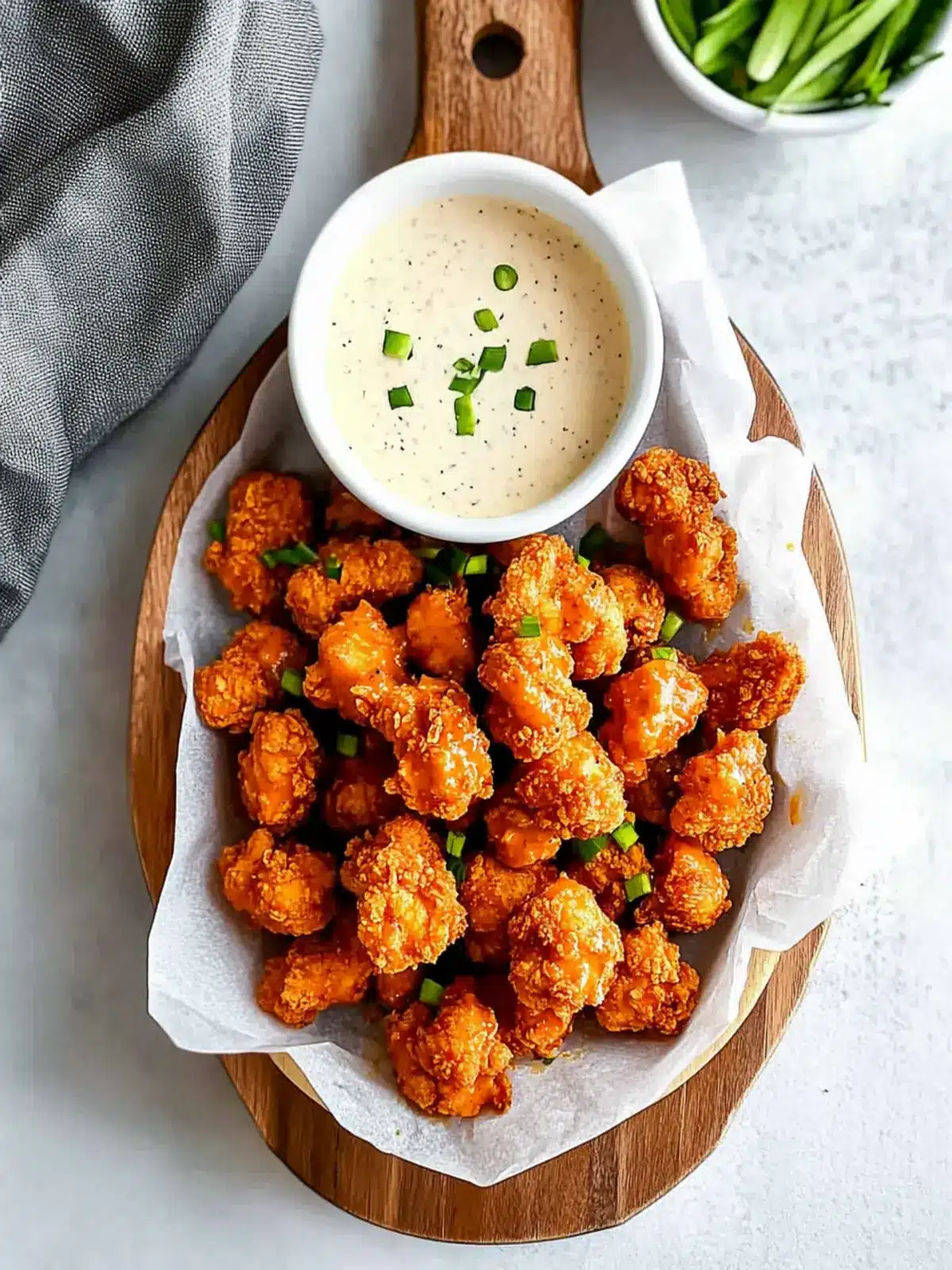 Crispy Air Fryer Buffalo Popcorn Chicken for Game Day Fun 3 Air Fryer Buffalo Popcorn Chicken