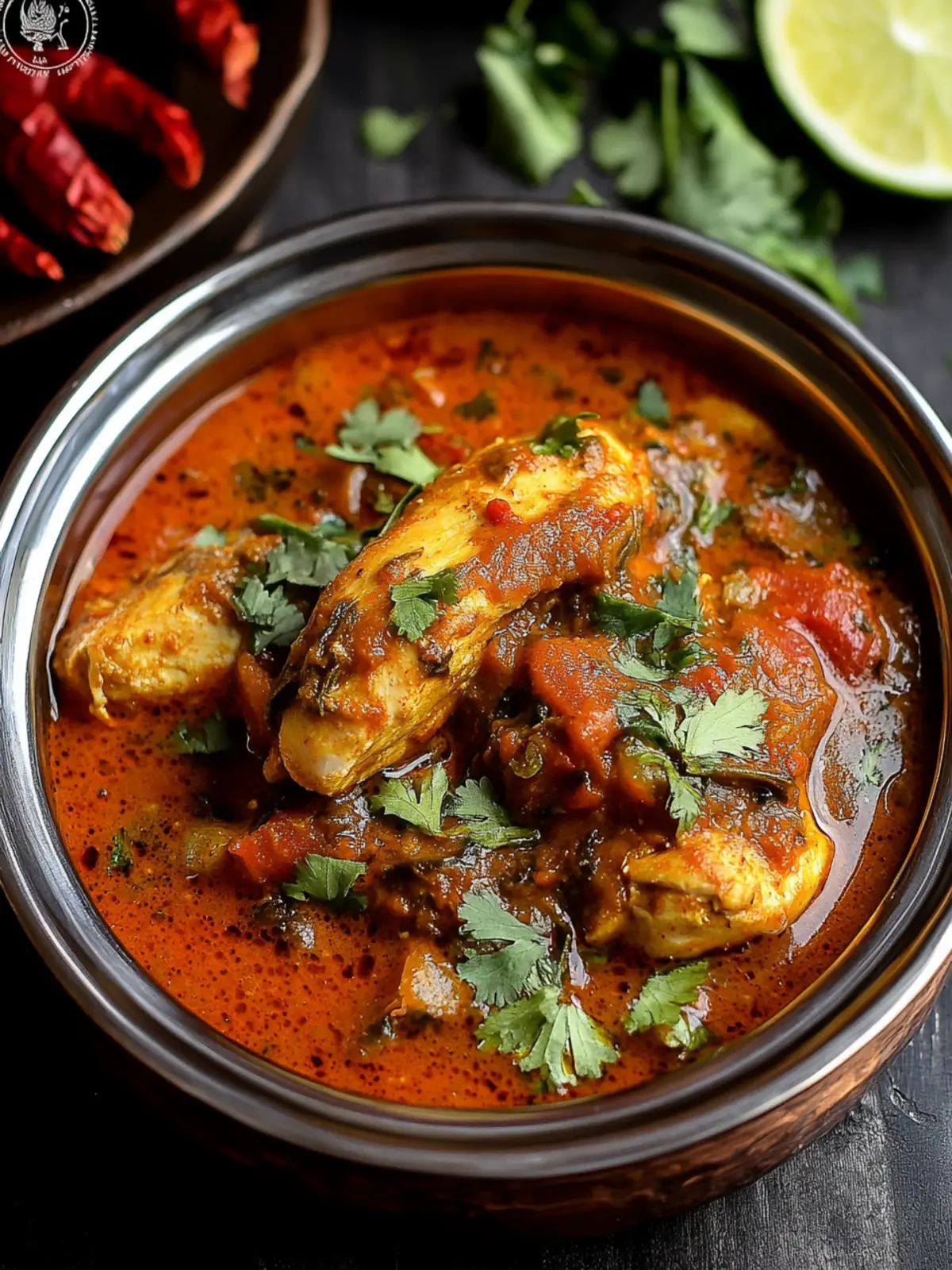 Creamy Spiced Indian Chicken Curry with Tomato-Onion Magic 2 Creamy Spiced Indian Chicken Curry with Tomato-Onion Gravy