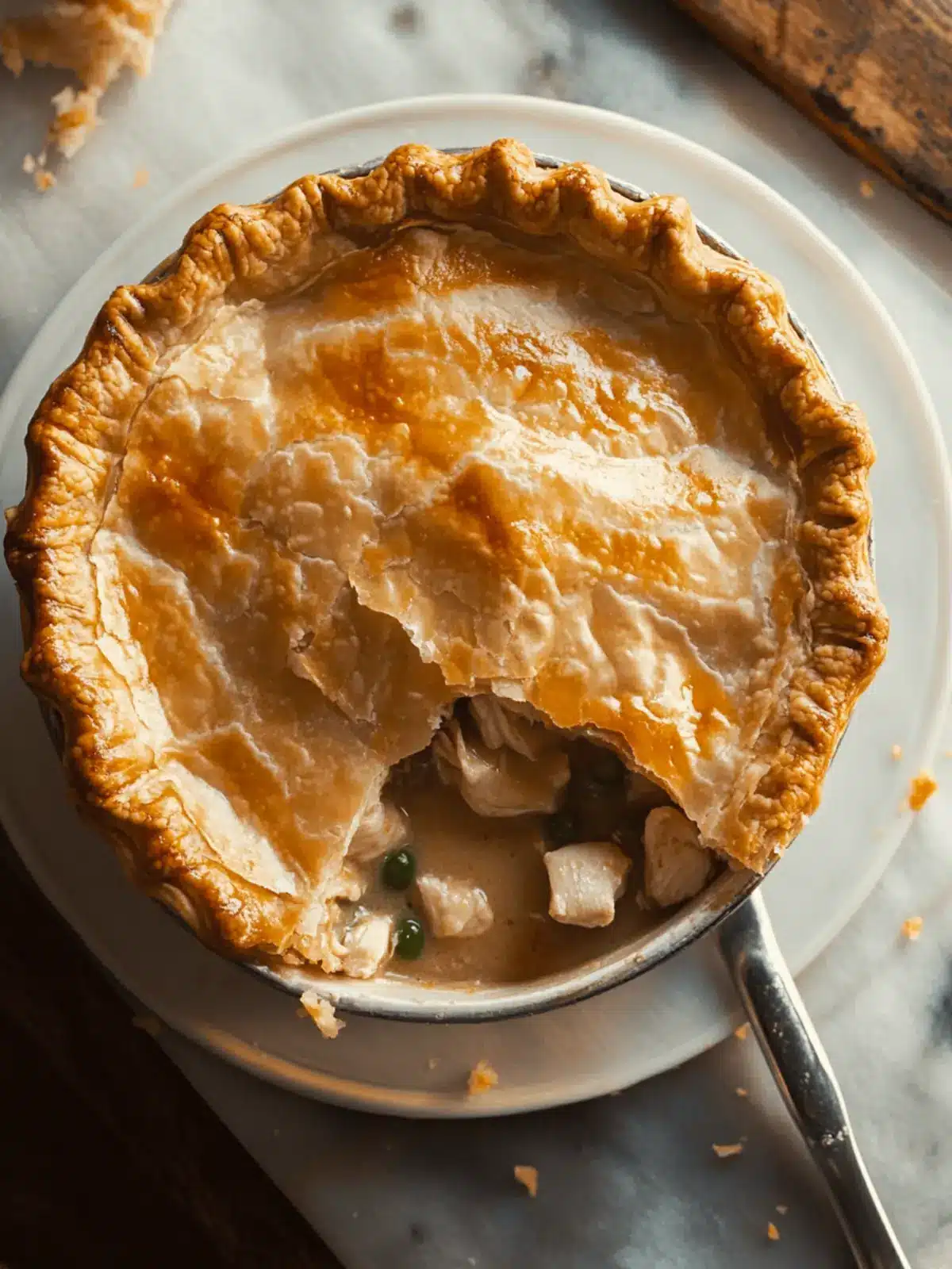 Heavenly Chicken Pot Pie: The Ultimate Cozy Comfort Dish 2 Chicken Pot Pie (Pastry Covered Chicken Stew)