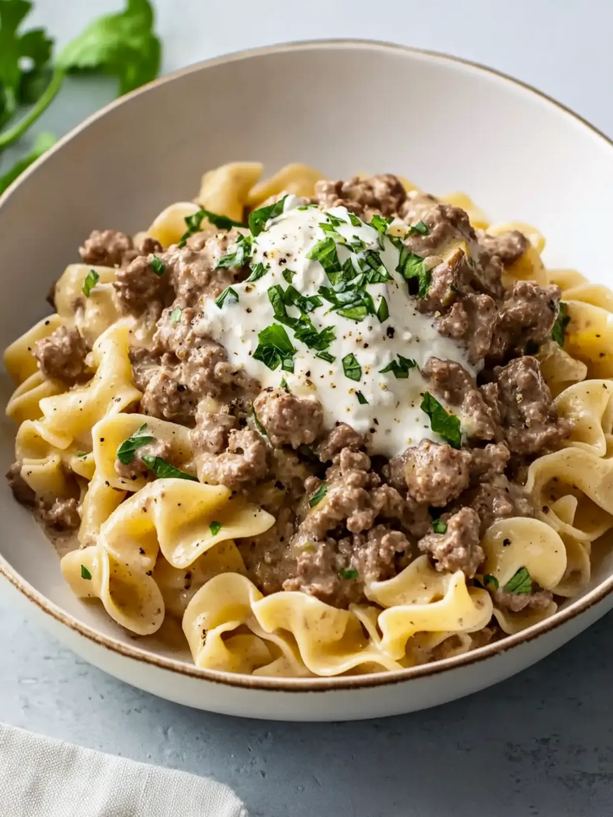 Savor Ground Beef Stroganoff Noodles for Cozy Home Dinners 4 Ground Beef Stroganoff Noodles