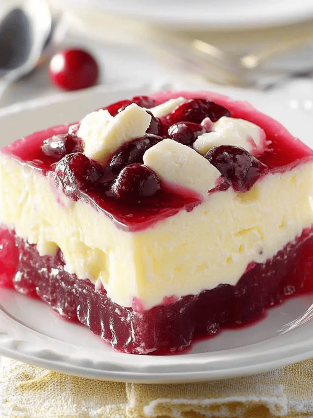 Layered Cranberry Gelatin Salad That Will Wow Your Guests 2 Layered Cranberry Gelatin Salad
