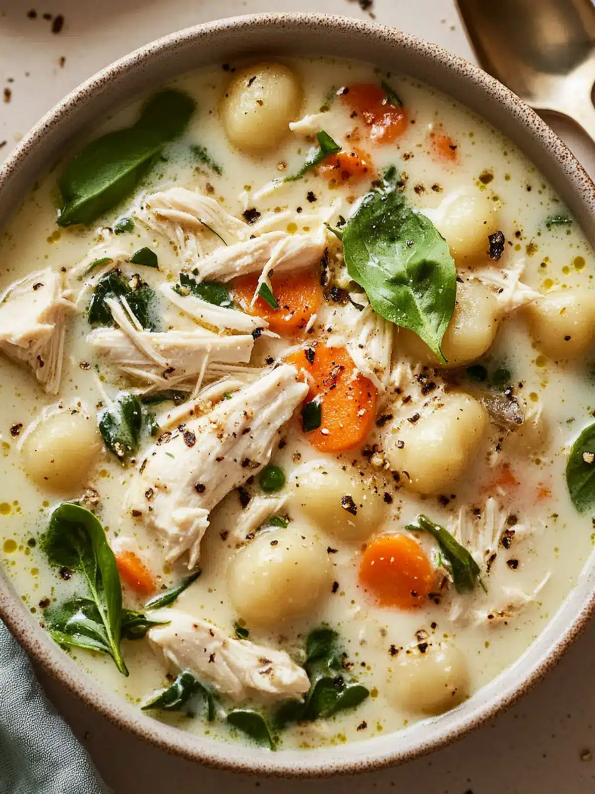 Slow-Cooker Creamy Chicken Gnocchi Soup for Cozy Nights 4 Slow-Cooker Creamy Chicken Gnocchi Soup