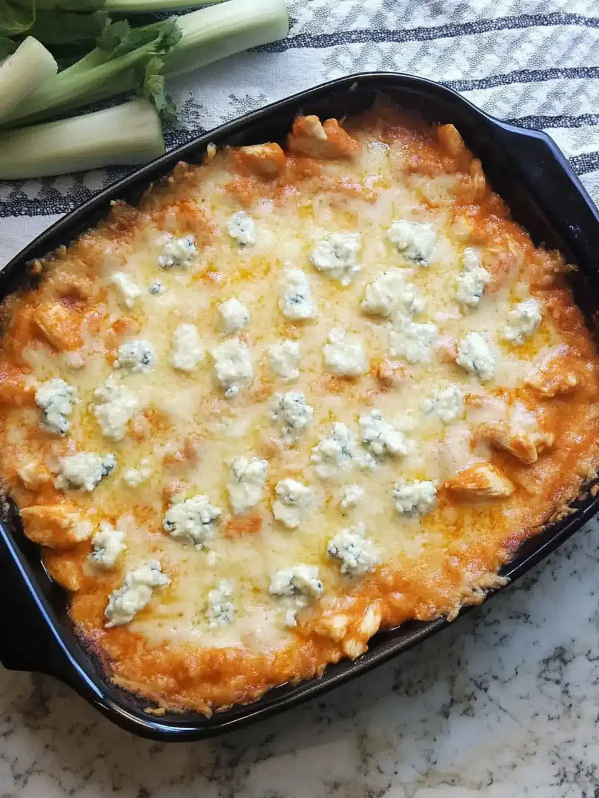 Irresistible Buffalo Chicken and Blue Cheese Dip for Parties 4 Buffalo Chicken and Blue Cheese Dip