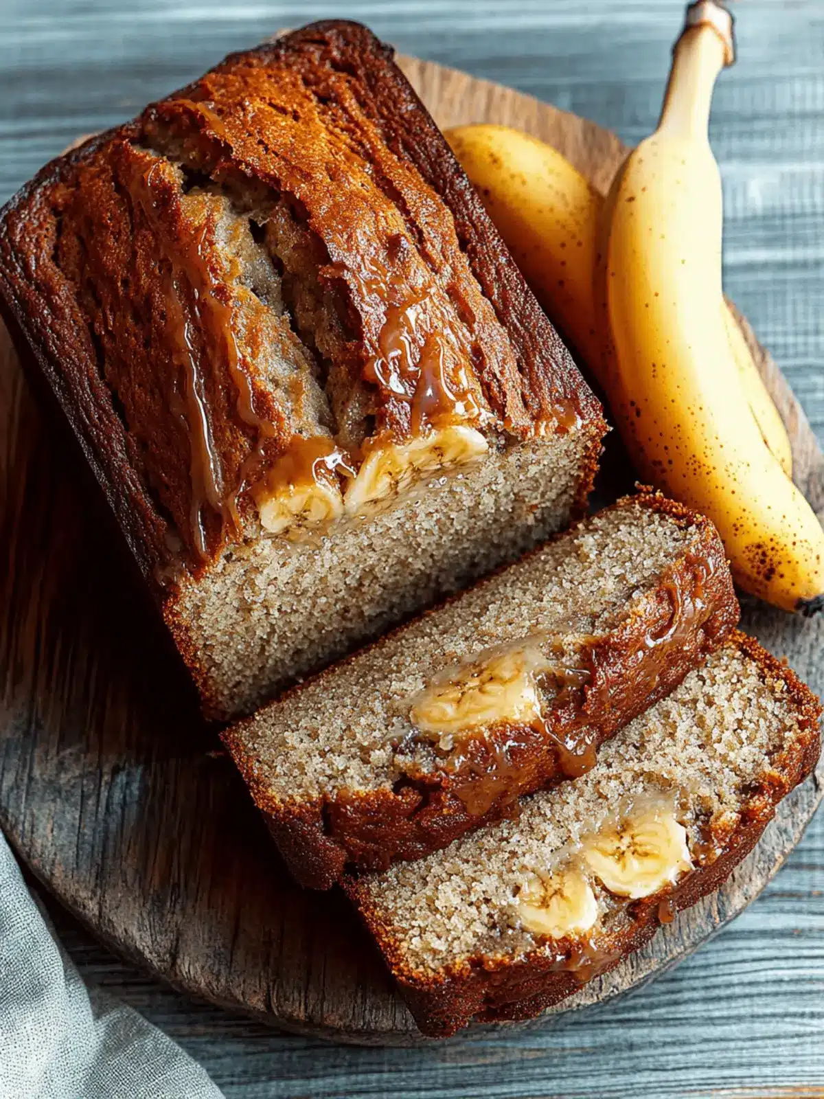Moist & Lush Sour Cream Banana Bread with Caramelized Top Delight 3 Moist & Lush Sour Cream Banana Bread with Caramelized Top