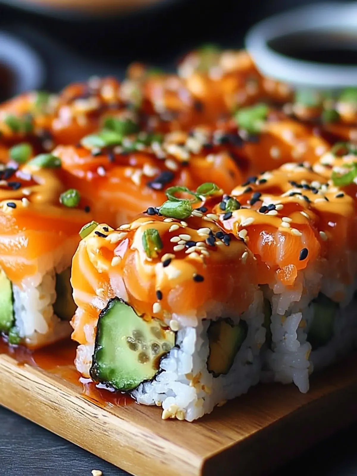 Delicious Spicy Salmon Sushi Bake: Comfort Food Reimagined 2 Spicy Salmon Sushi Bake