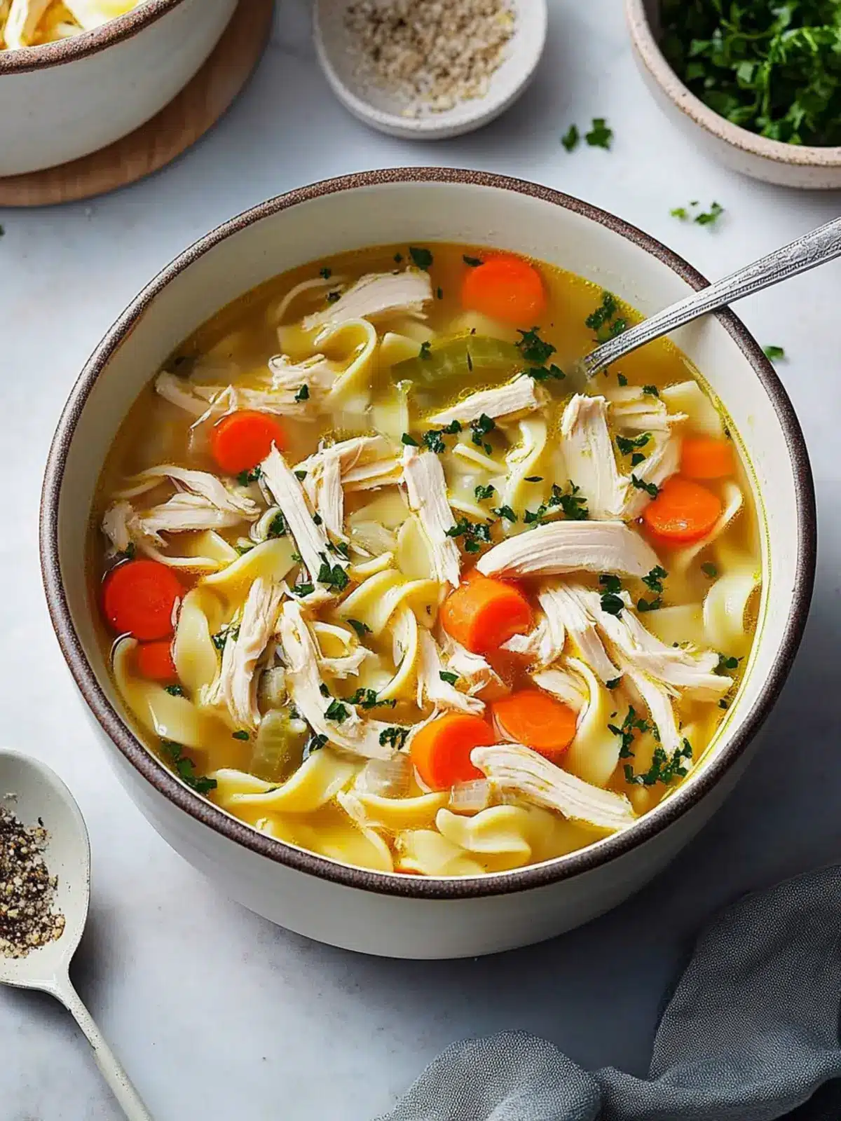 Hearty Chicken Noodle Soup for Ultimate Comfort on Chilly Days 4 Chicken Noodle Soup