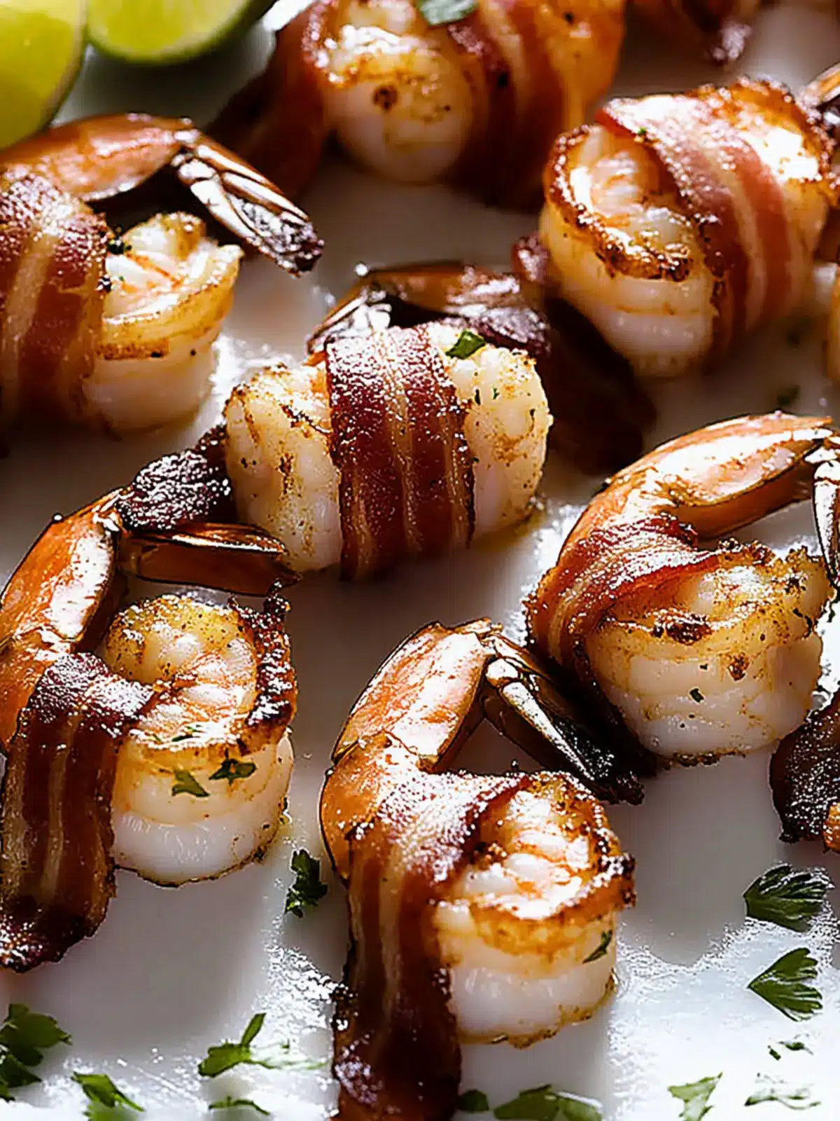 Chipotle Lime Shrimp Wrapped in Bacon: A Savory Delight! 4 Chipotle Lime Shrimp Wrapped in Bacon