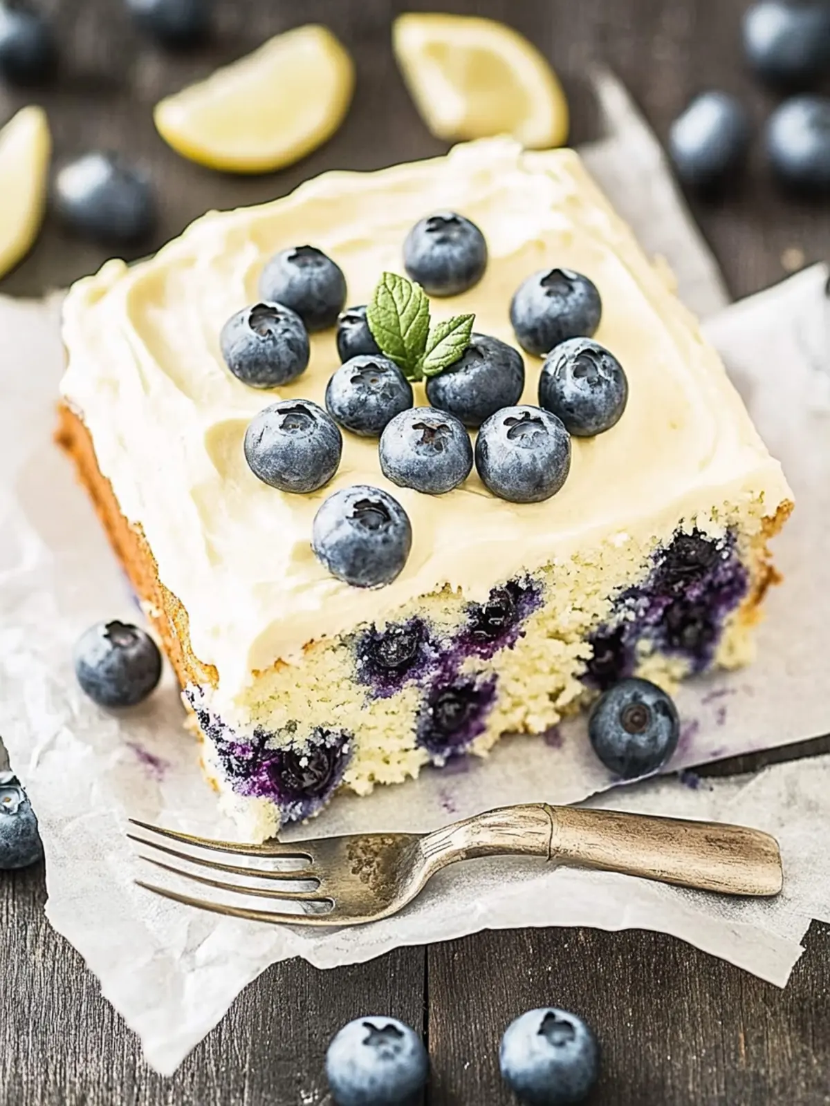 Blueberry Zucchini Cake with Lemon Buttercream Delight 3 Blueberry Zucchini Cake with Lemon Buttercream