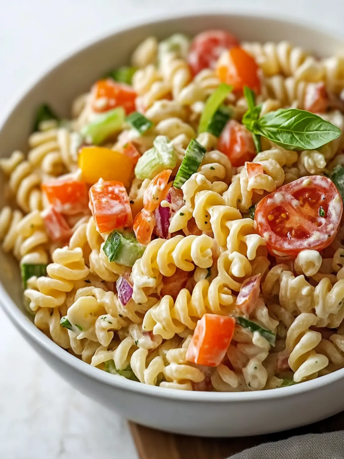 Delicious Creamy Pasta Salad Recipe Everyone Will Love 3 Delicious Creamy Pasta Salad Recipe