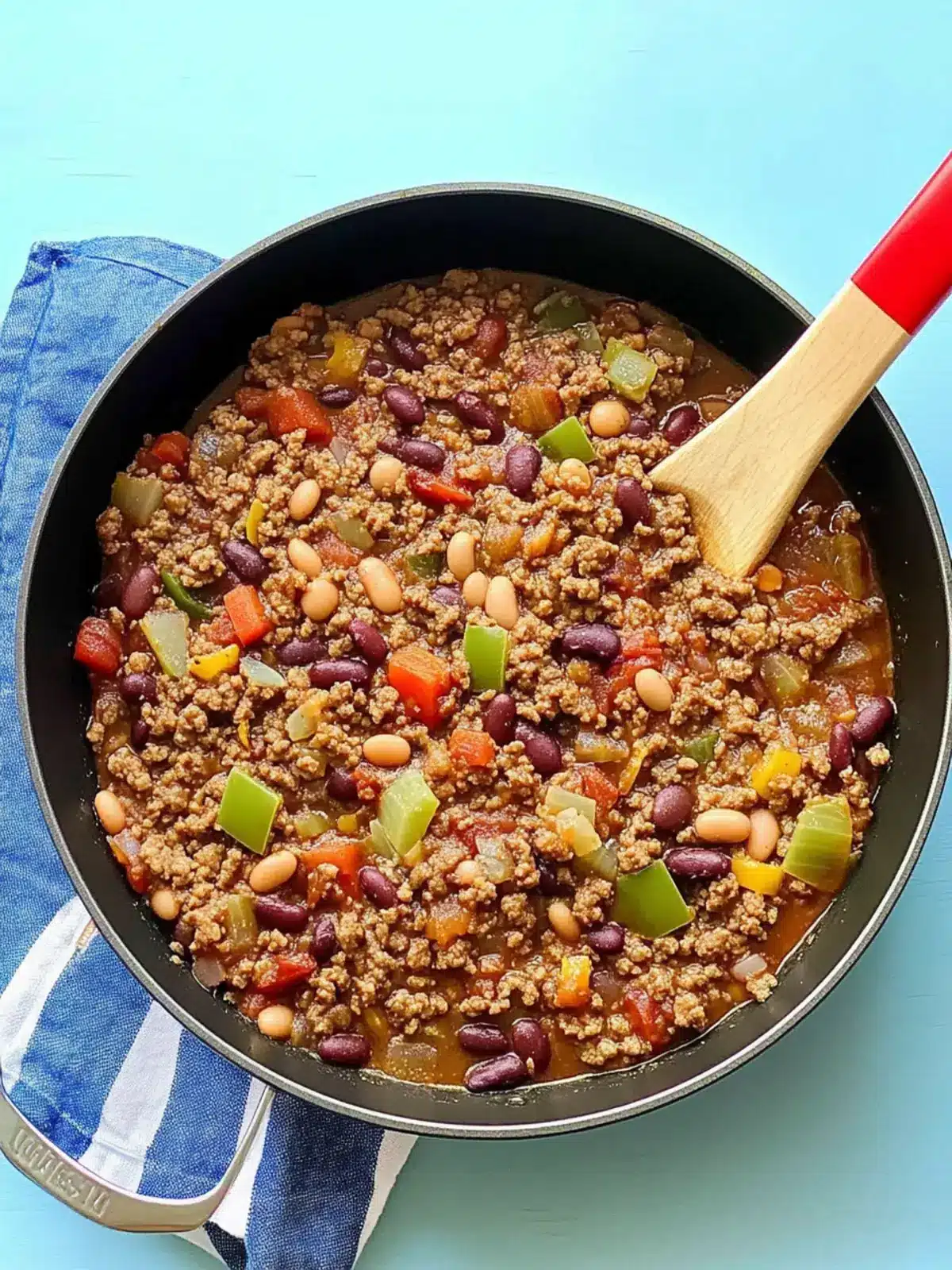 Delicious Southern Ground Beef and Bean Skillet in 45 Minutes 4 Southern Ground Beef and Bean Skillet