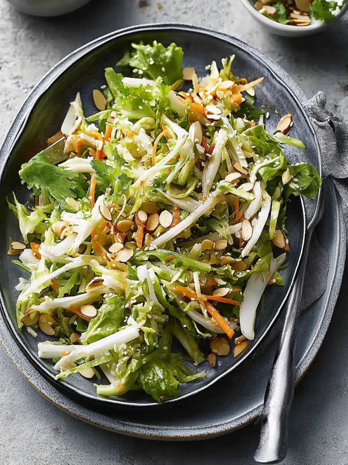 Delicious Sesame Almond Slaw: Crunchy & Healthy Delight 4 Sesame Almond Slaw