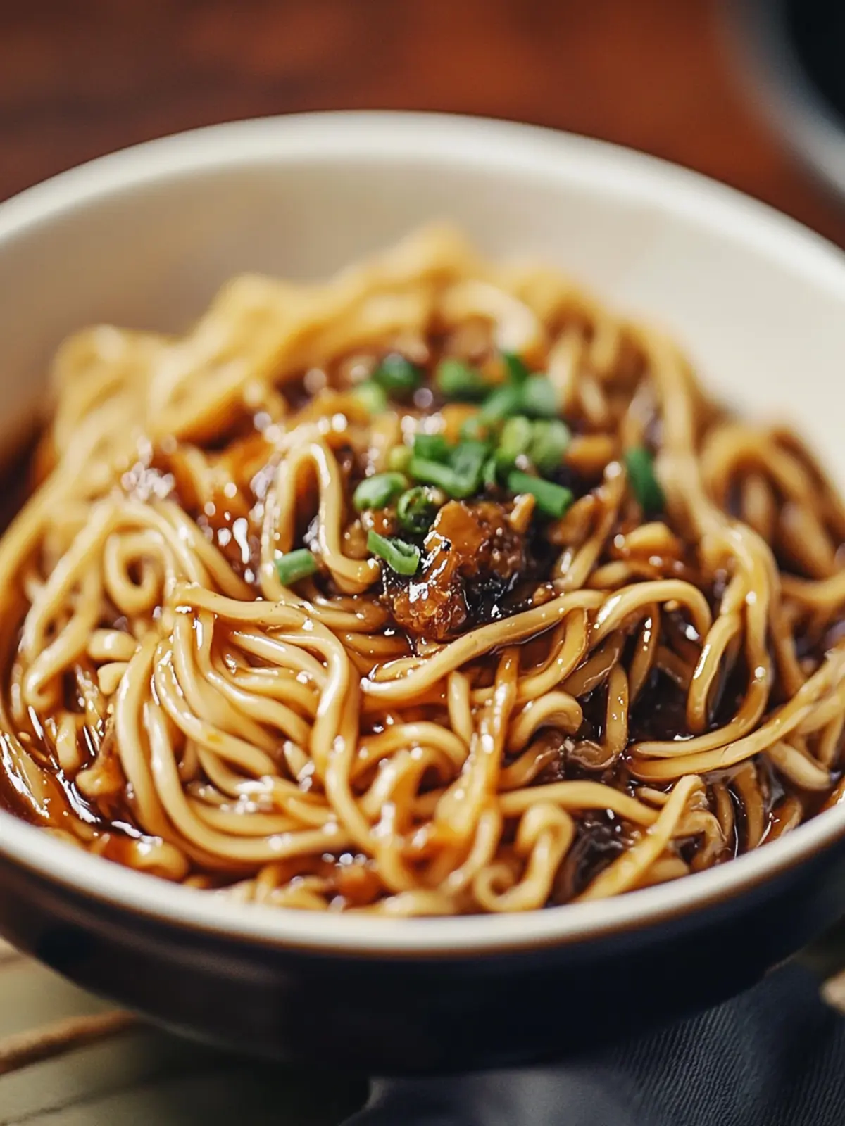 Savory Zhajiangmian: Ultimate Comfort Noodles You'll Love 3 Zhajiangmian (Noodles with Soybean Paste)