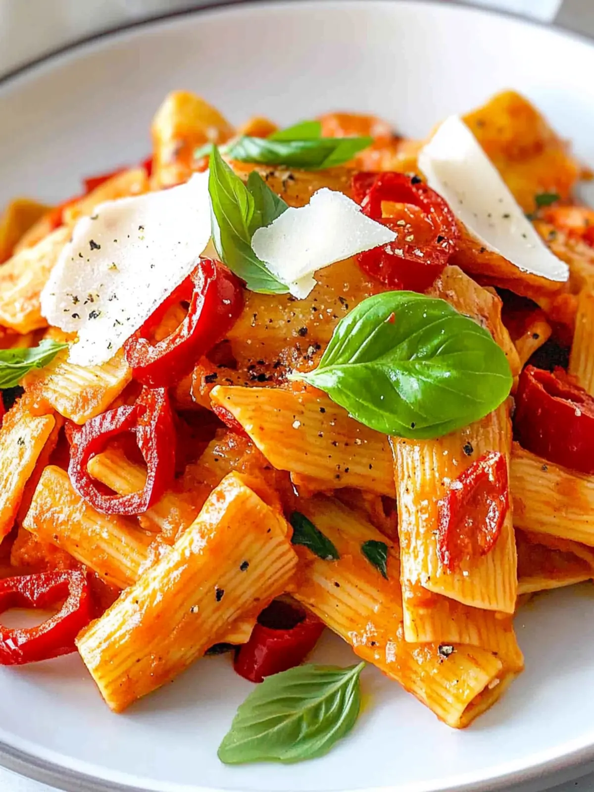 Creamy Red Pepper Pasta That Will Wow Your Dinner Guests 2 Red Pepper Pasta