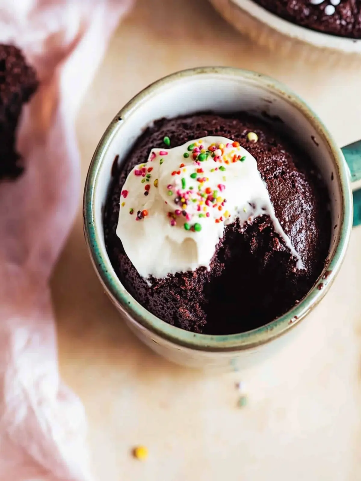 Decadent Microwave Chocolate Mug Brownie in Minutes 3 Microwave Chocolate Mug Brownie
