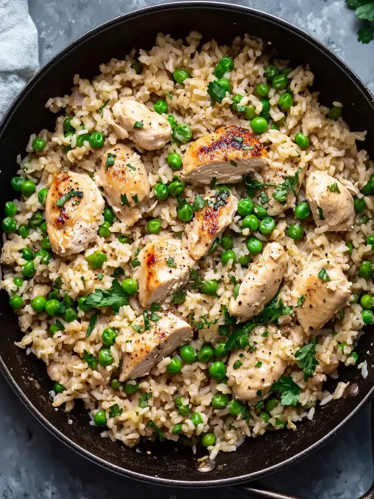 Delicious Skillet Chicken and Rice: A Cozy Dinner Delight 3 Skillet Chicken and Rice