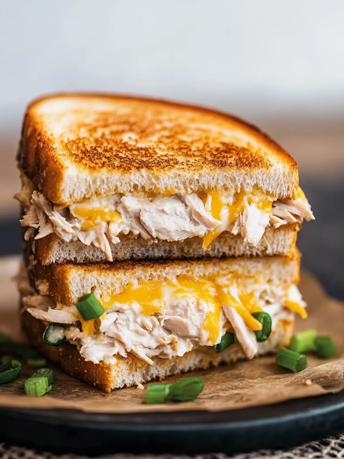 Buttery Tuna Melt Sandwich with Gooey Cheese: Comfort Awaits 4 Buttery Tuna Melt Sandwich with Gooey Cheese