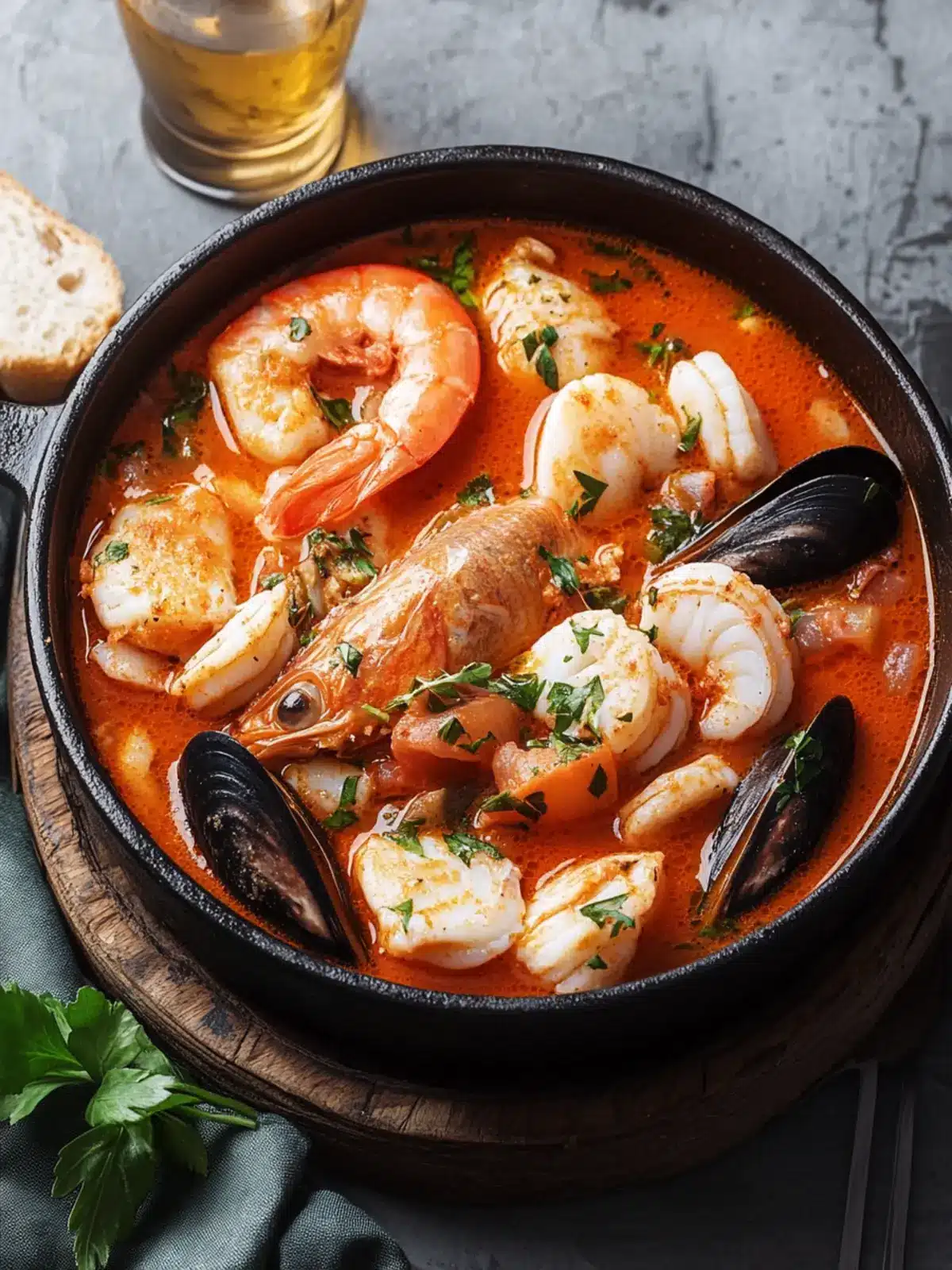 Savor Authentic French Bouillabaisse: A Seafood Delight 2 French Bouillabaisse (Fish Stew)