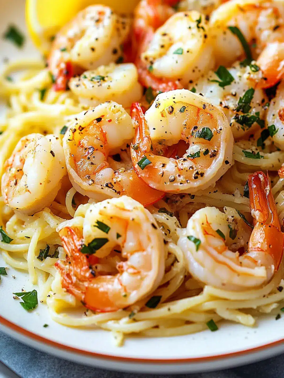 Irresistible Shrimp Scampi in Lemon Garlic Bliss 3 Shrimp Scampi