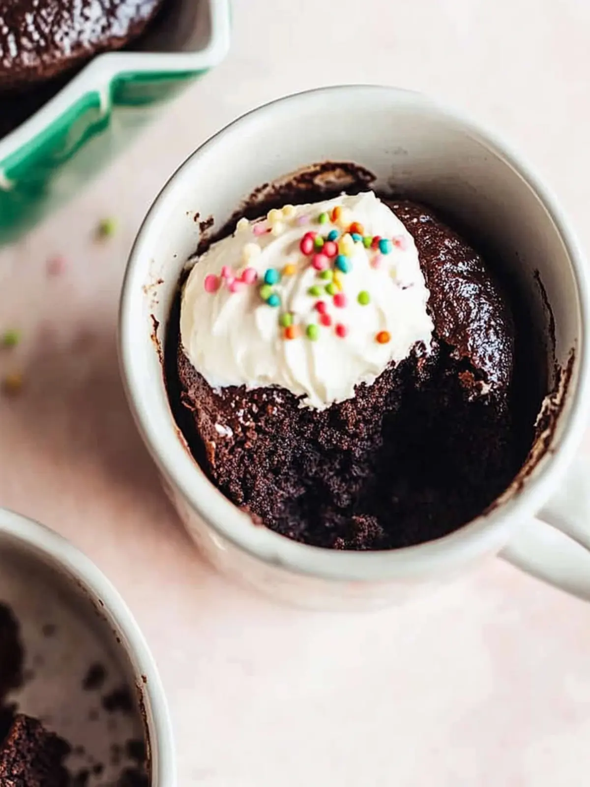 Decadent Microwave Chocolate Mug Brownie in Minutes 2 Microwave Chocolate Mug Brownie