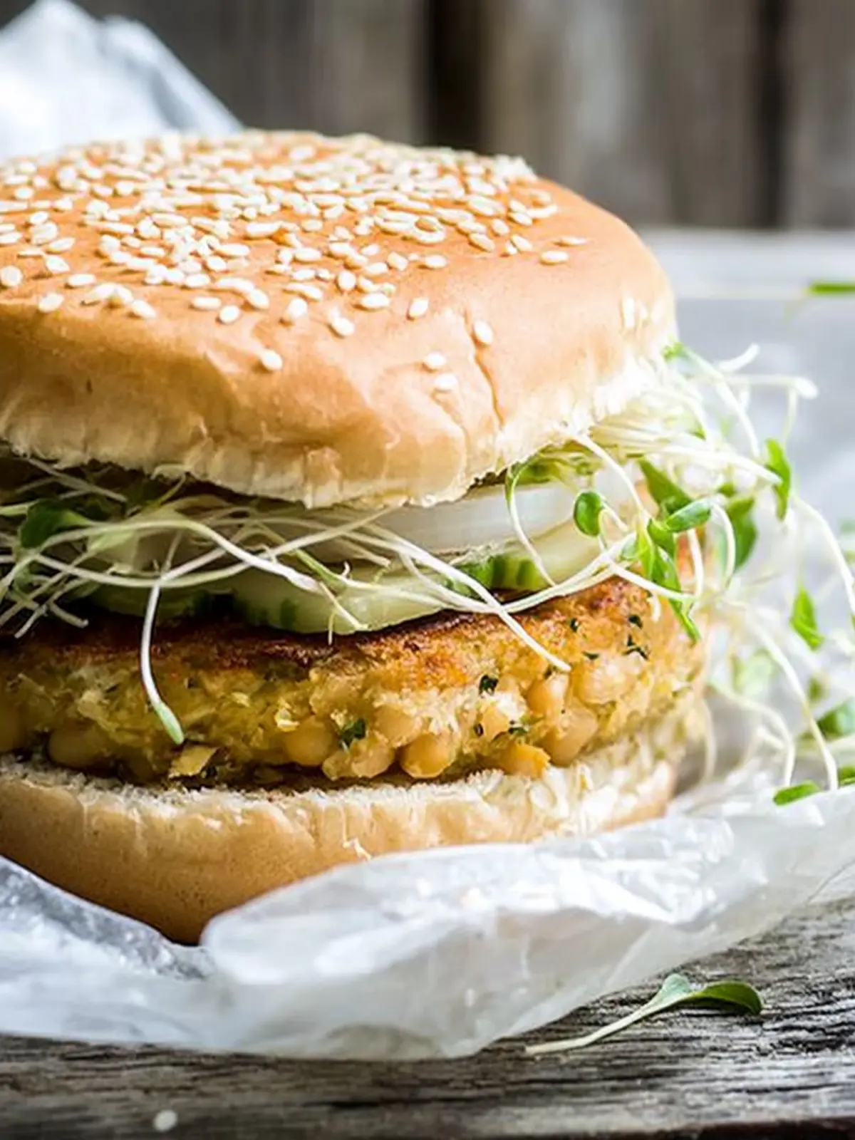 Chickpea Veggie Burgers: Crispy, Flavorful, and Guilt-Free 4 Chickpea Veggie Burgers