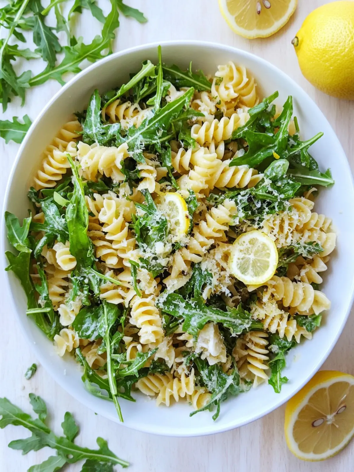 Zesty Lemon Arugula Pasta Salad for Fresh Flavor Lovers 2 Lemon Arugula Pasta Salad