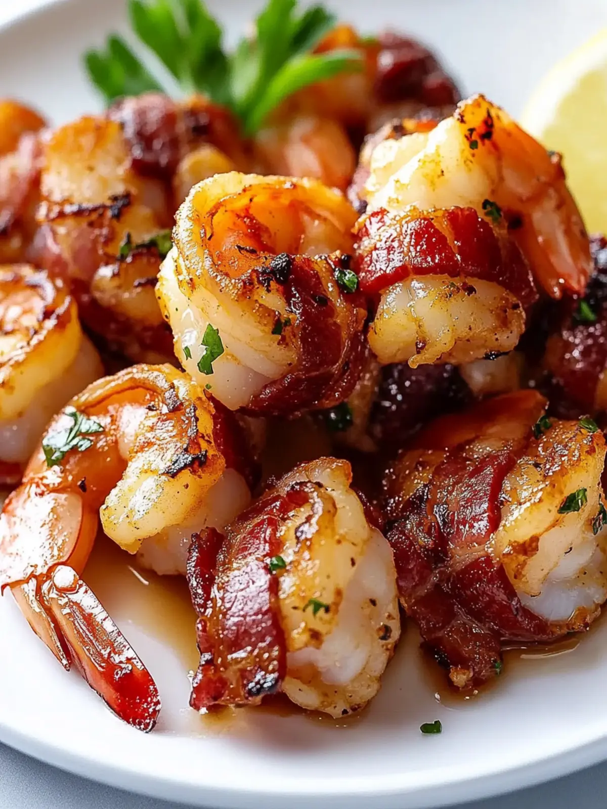 Bacon Wrapped Shrimp with Maple Glaze: Your New Favorite Appetizer 4 Bacon Wrapped Shrimp