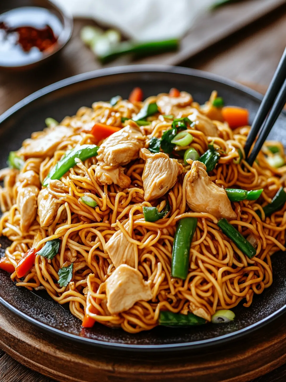 Savor Authentic Chicken Chow Mein: Quick & Easy Family Dish 2 Savor Authentic Chicken Chow Mein: Fast and Easy Recipe