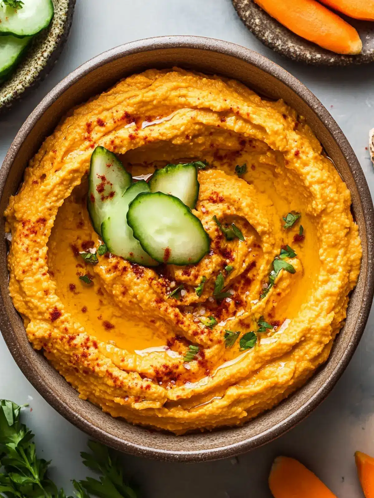 Irresistible Carrot Hummus: A Sweet and Spicy Twist 2 Carrot Hummus