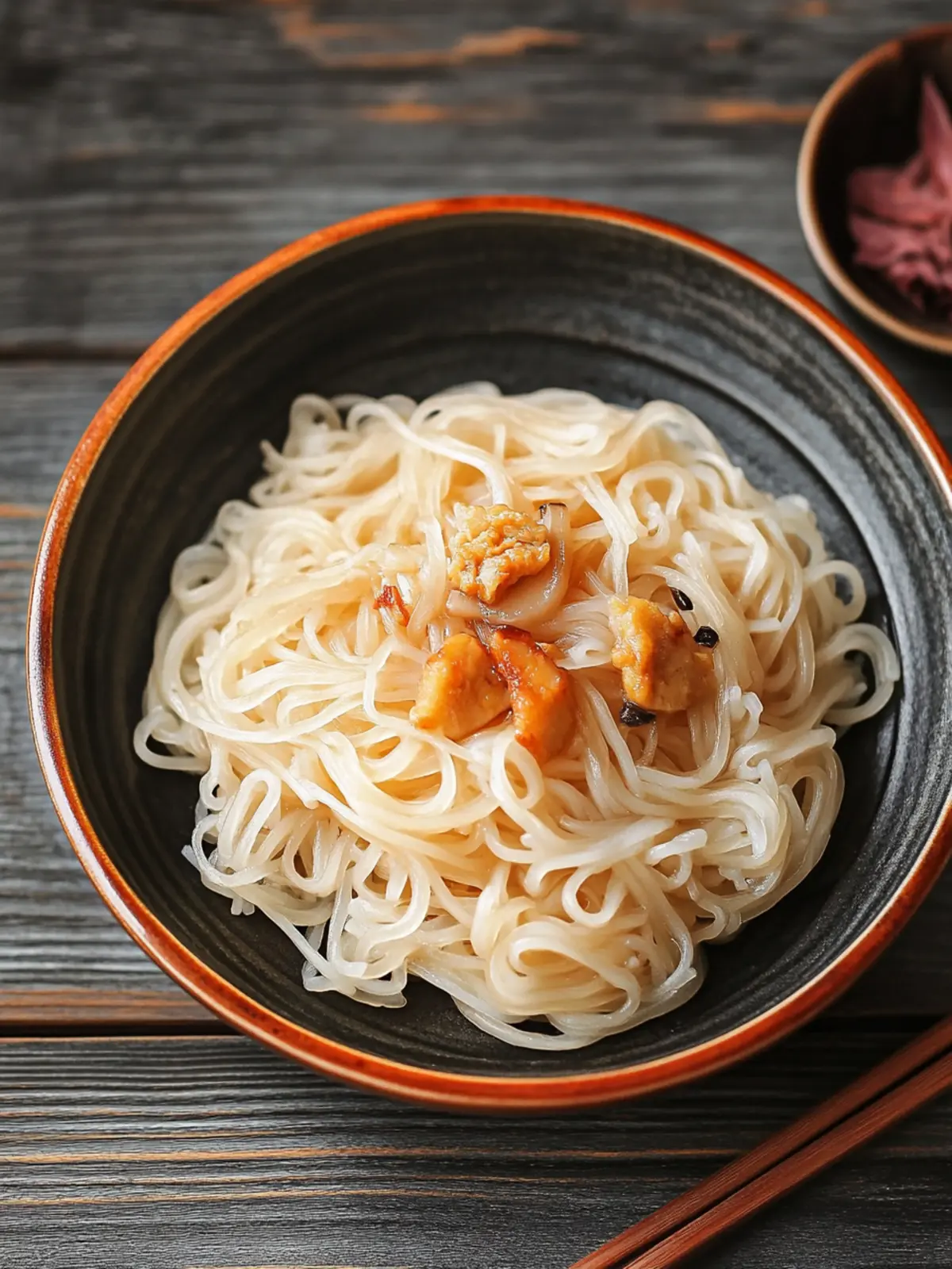 Savory Japanese Shirataki Noodles Stir-Fry for Healthy Eating 4 Japanese Shirataki Noodles (Konjac Noodles)