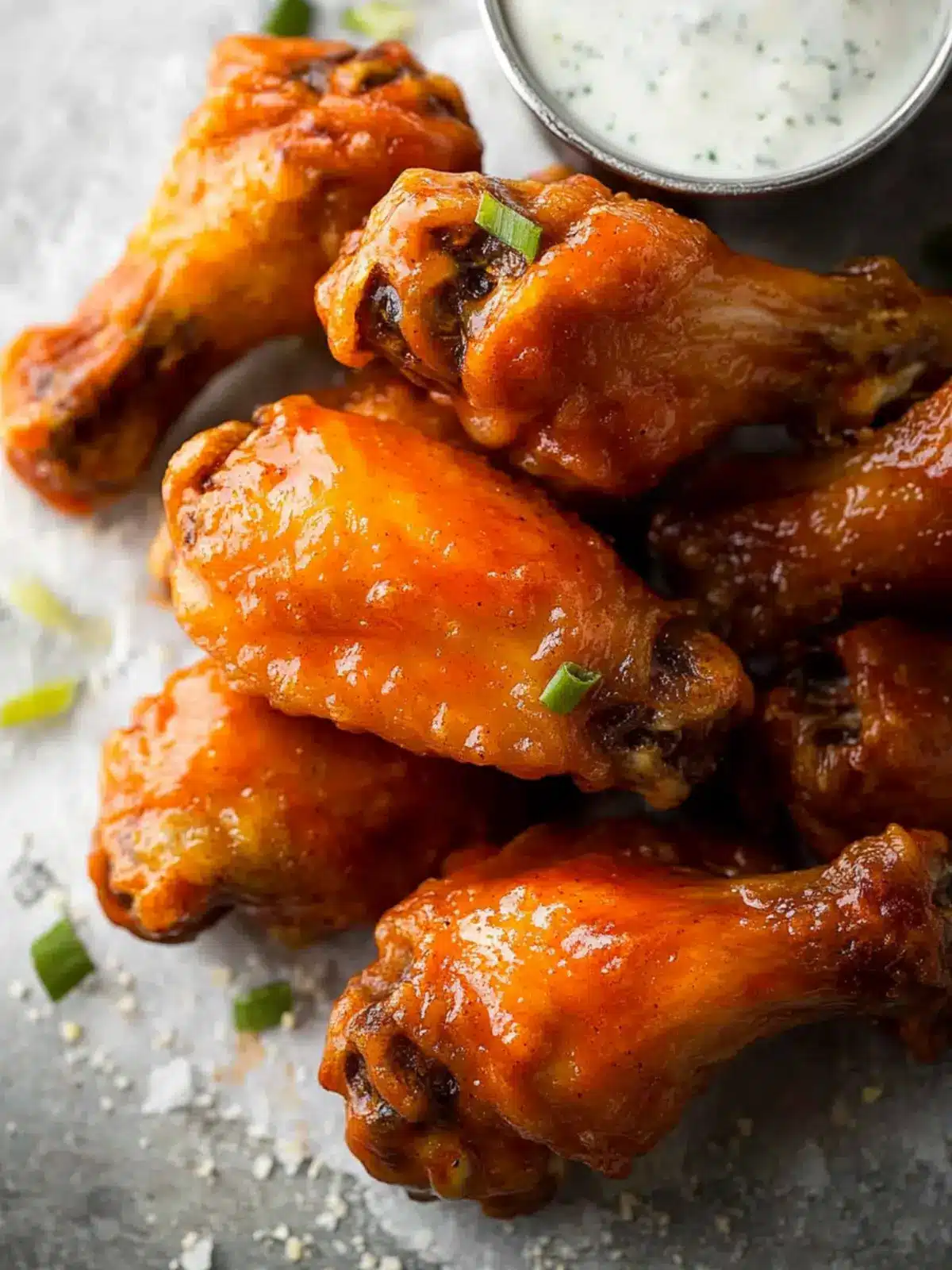 Baked Buffalo Wings ULTRA CRISPY and Guilt-Free Delight 3 Baked Buffalo Wings ULTRA CRISPY!!