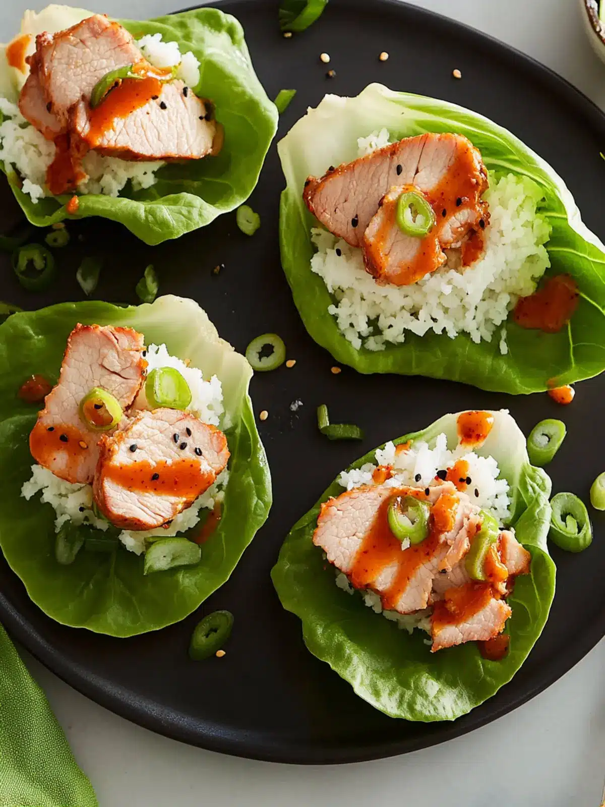 Air Fryer Korean Pork Tenderloin Lettuce Wraps for Busy Nights 2 Air Fryer Korean-Inspired Pork Tenderloin Lettuce Wraps