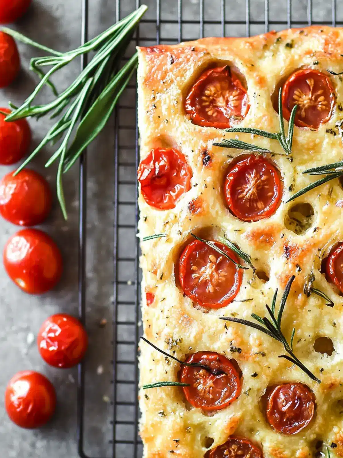 Irresistible Cherry Tomato Focaccia Made Easy at Home 3 Cherry Tomato Focaccia