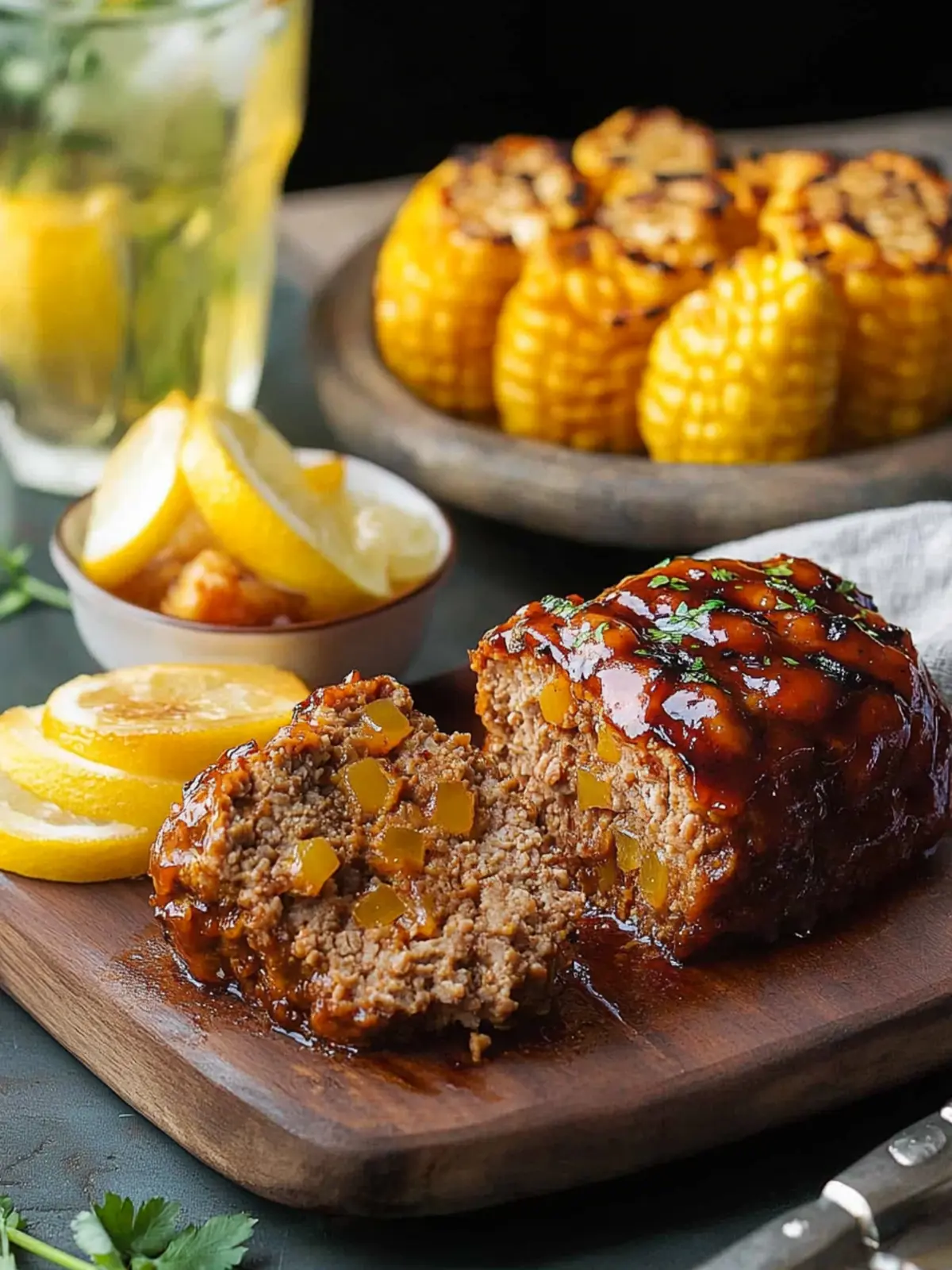 Mini Barbecue Meat Loaves: Easy, Cheesy Family Dinner Delight 4 Mini Barbecue Meat Loaves