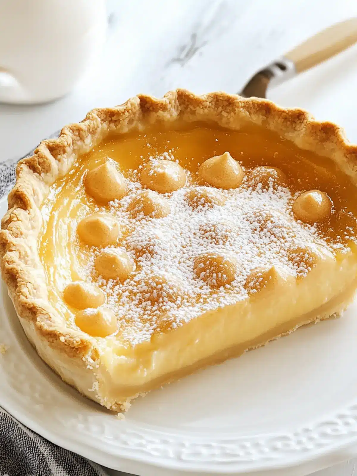 Tarte au Sucre: Indulge in This Sweet French Comfort Pie 3 Tarte au sucre (Sugar Pie)