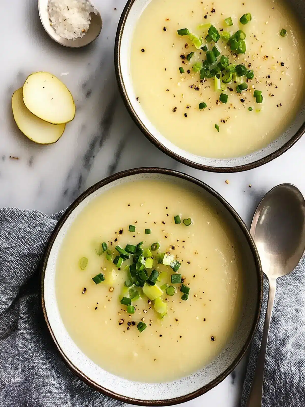 Creamy Potato Leek Soup: Your Cozy Comfort Food Fix 4 Potato Leek Soup