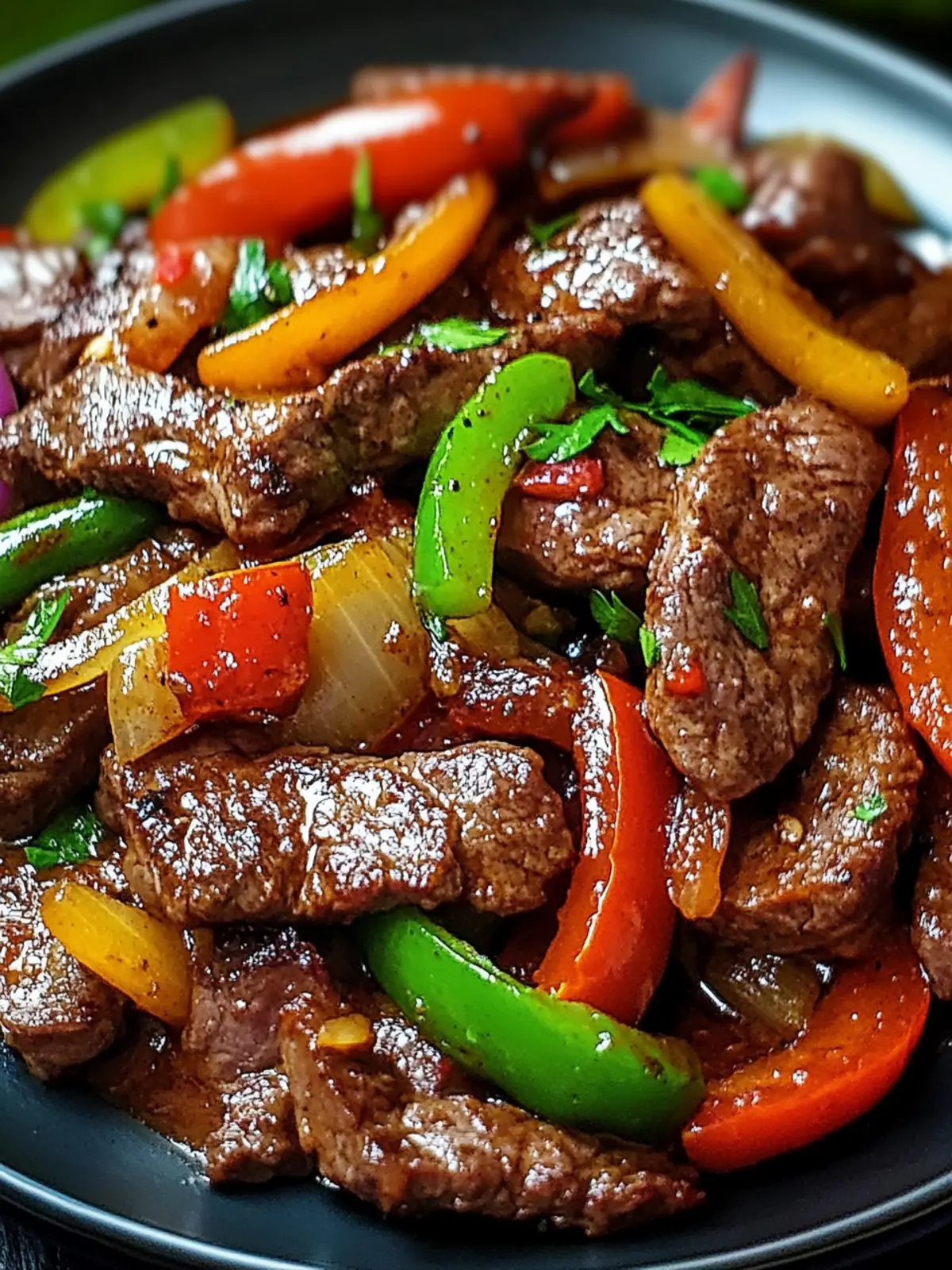 Delicious Pepper Steak with Bell Peppers and Onion Bliss Made Easy 3 Delicious Pepper Steak with Bell Peppers and Onion Bliss