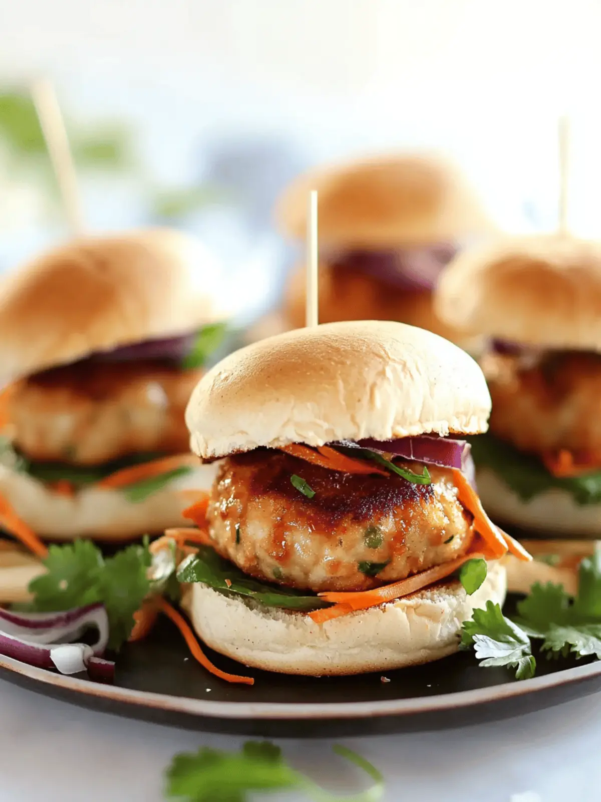 Thai Fish Cake Sliders Perfect for Your Next Gathering 4 Thai fish cake sliders