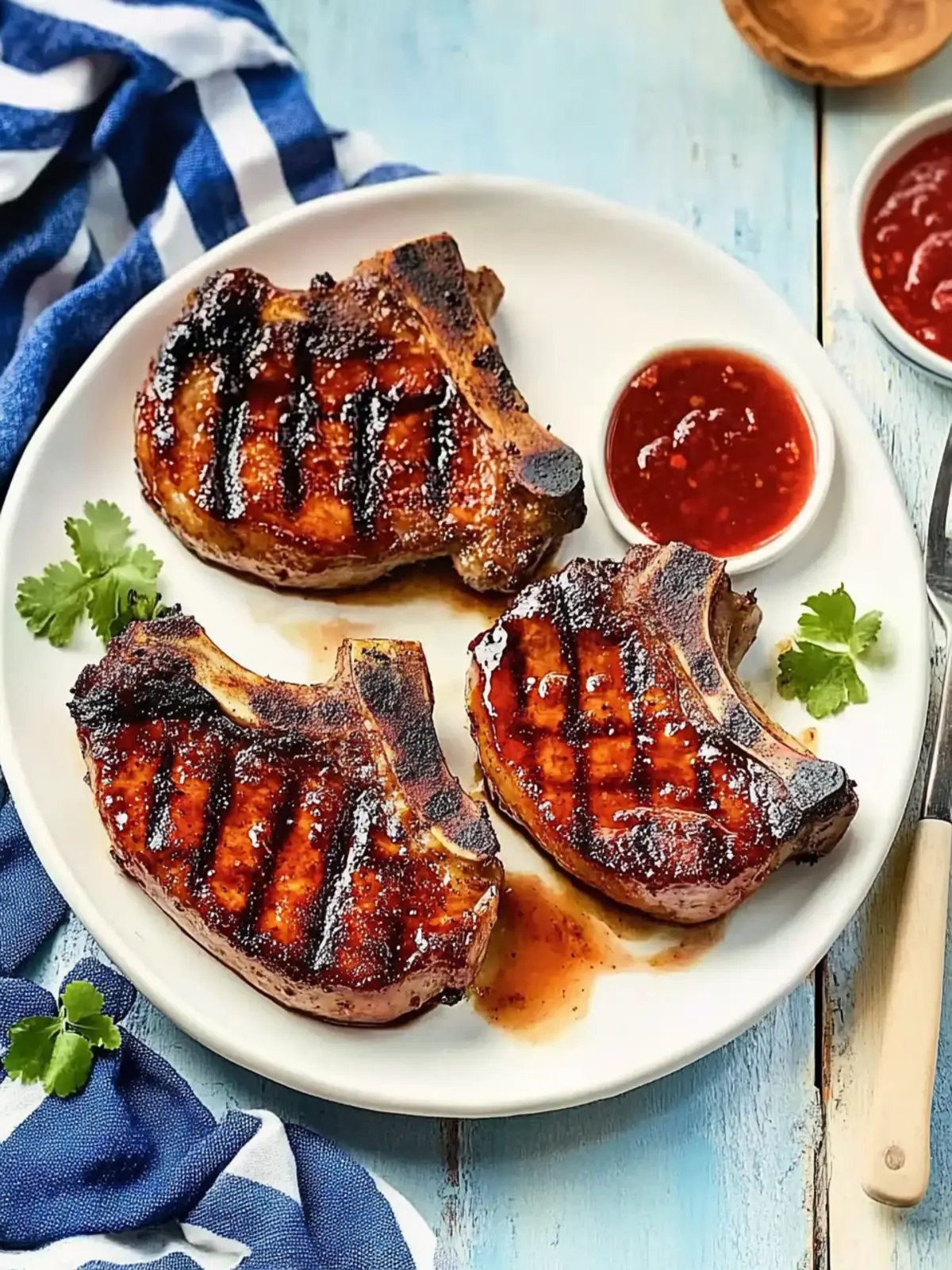 Delicious Pepper Jelly-Glazed Pork Chops for Thrilling BBQ Nights 3 Pepper Jelly-Glazed Pork Chops