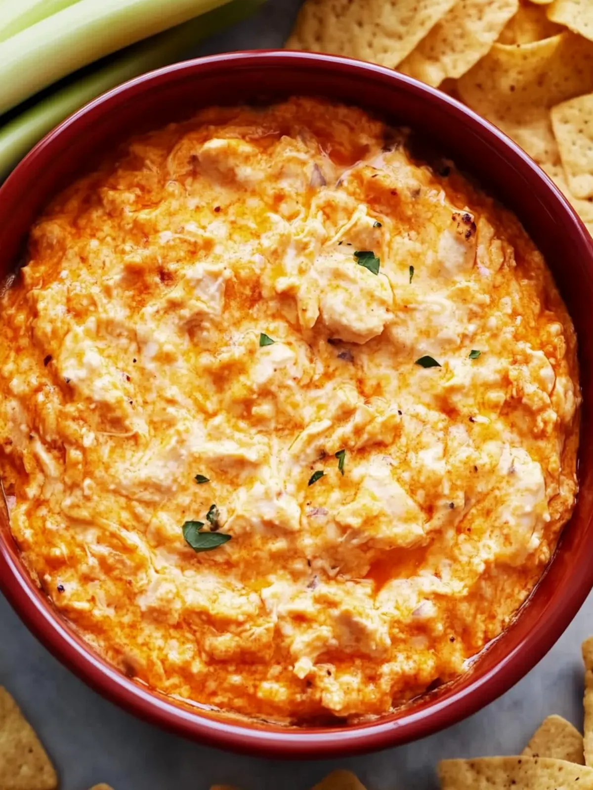 Creamy Rotisserie Chicken Buffalo Dip That Everyone Will Love 4 Creamy Rotisserie Chicken Buffalo Dip