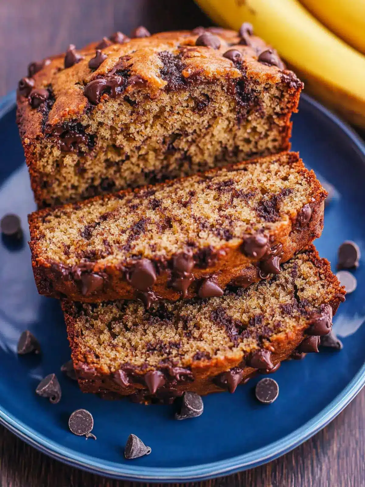 Decadent Chocolate Chip Banana Bread That Everyone Loves 4 Chocolate Chip Banana Bread
