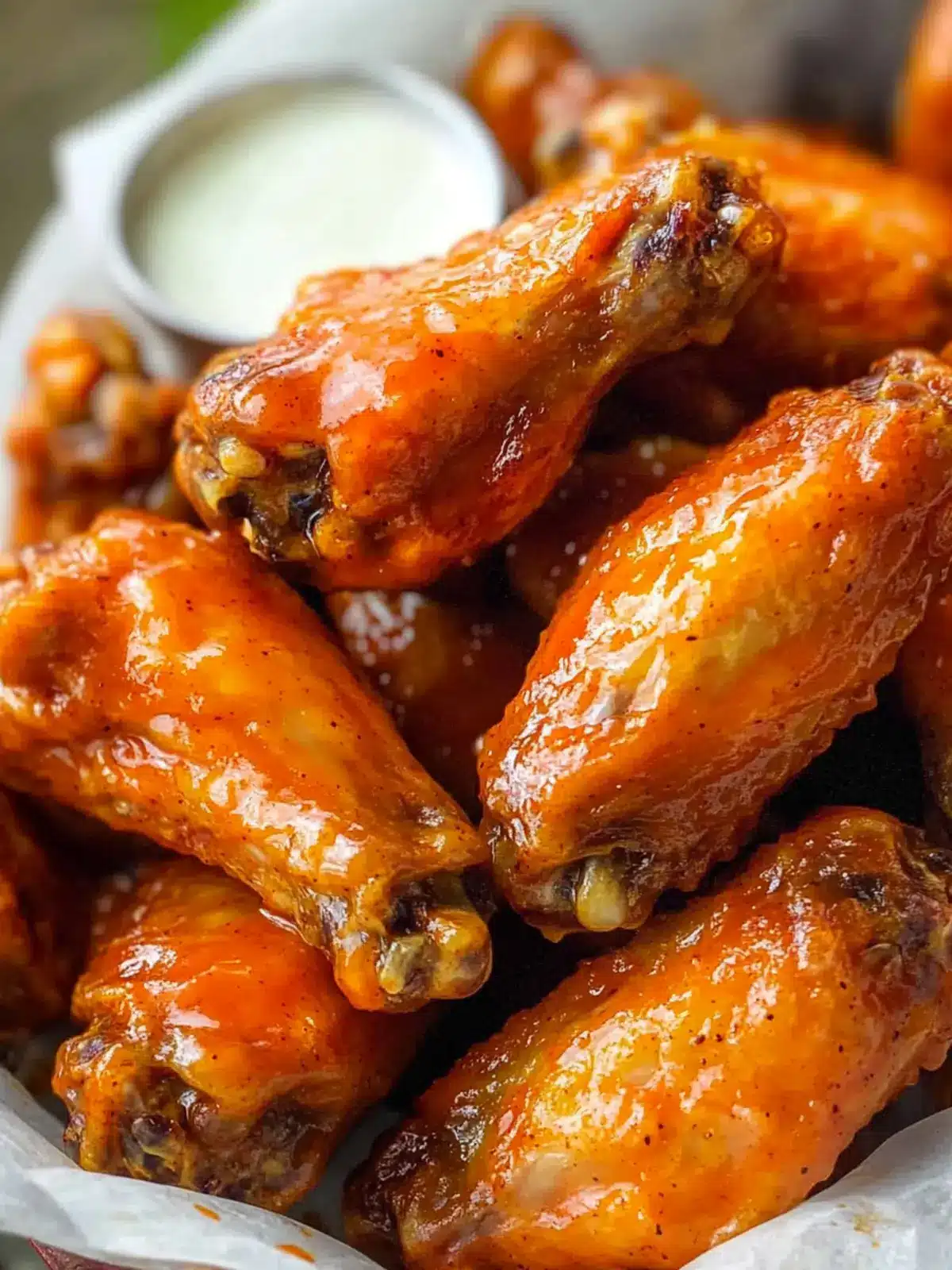 Baked Buffalo Wings ULTRA CRISPY and Guilt-Free Delight 4 Baked Buffalo Wings ULTRA CRISPY!!