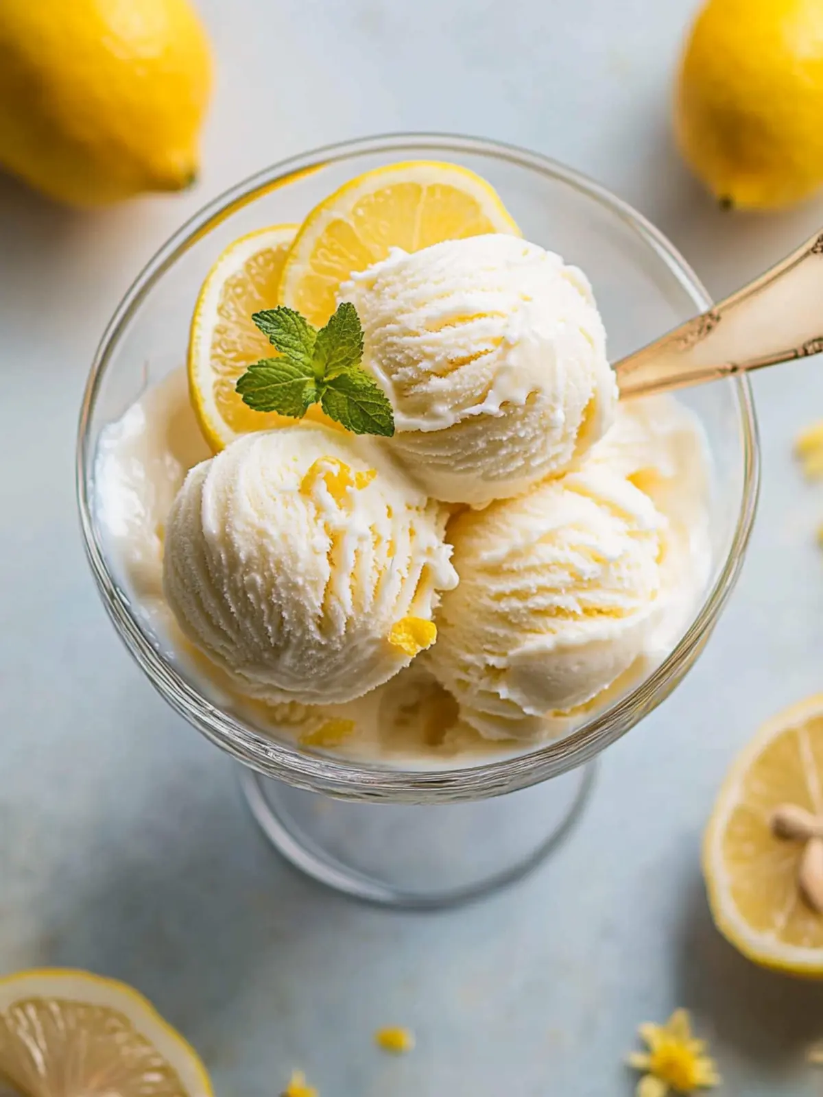 Creamy Simple No Churn Lemon Ice Cream Your New Summer Treat 3 Simple No Churn Lemon Ice Cream