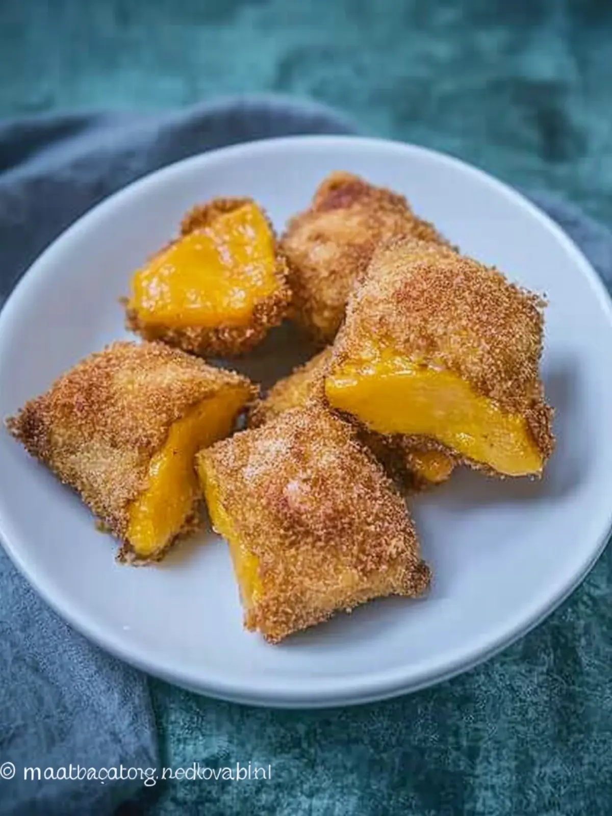 Crispy Peach Mango Nuggets: A Sweet Filipino Delight 2 Peach Mango Nuggets